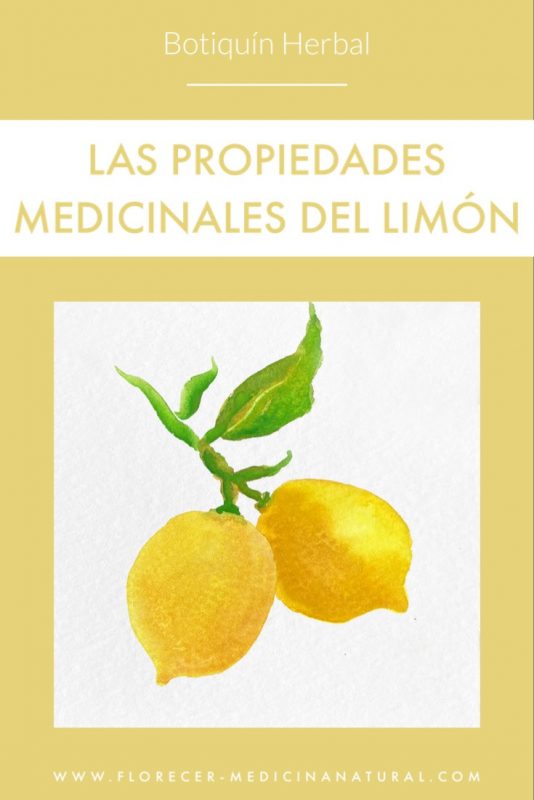 Las propiedades medicinales del limón