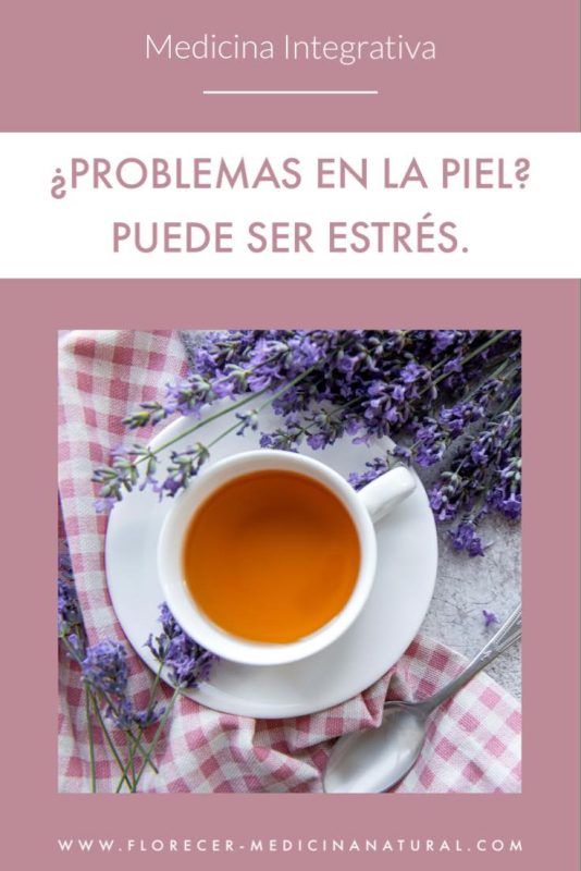 ¿Problemas en la piel? Puede ser estrés.