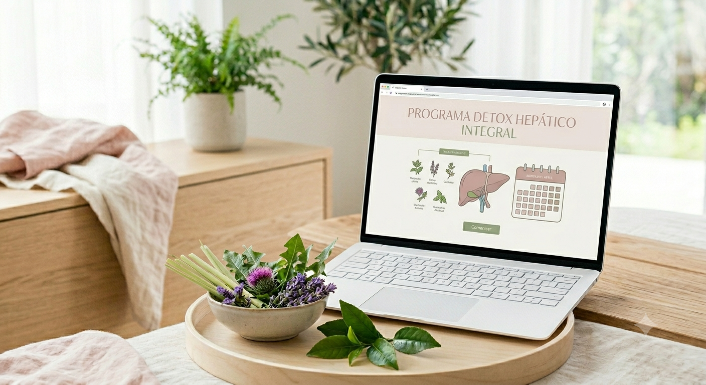 Programa Detox Hepático Integral - Florecer Medicina Natural